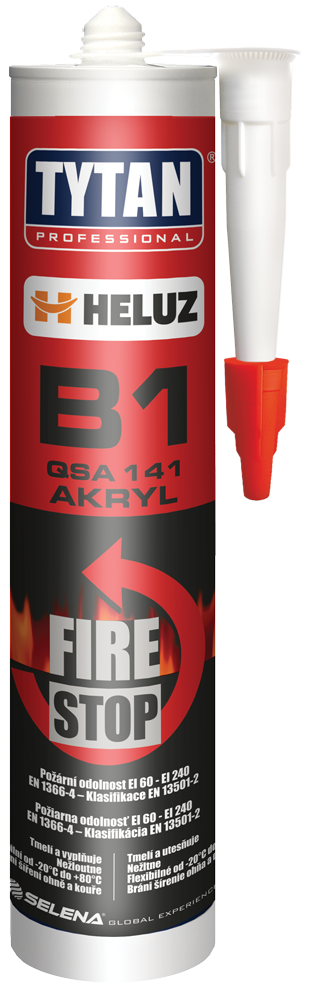 TYTAN B1 HELUZ QSA 141 Acrylic Fire Stop požiarny tmel 310 ml