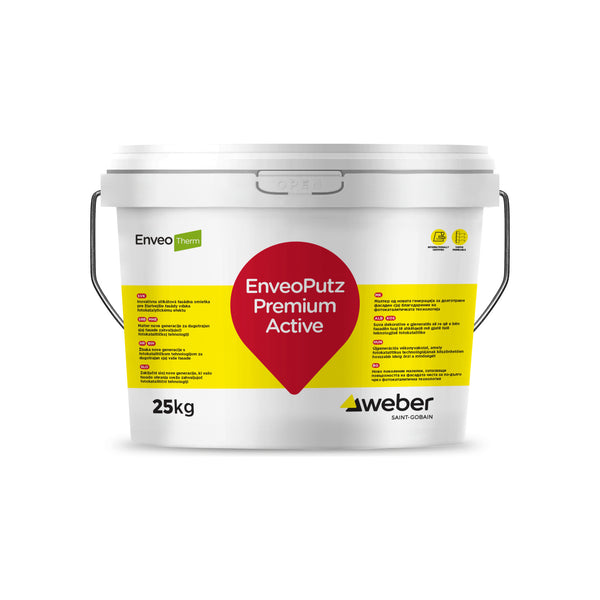 Weber EnveoPutz Premium Active minerálna silikátová fasádna omietka 25 kg