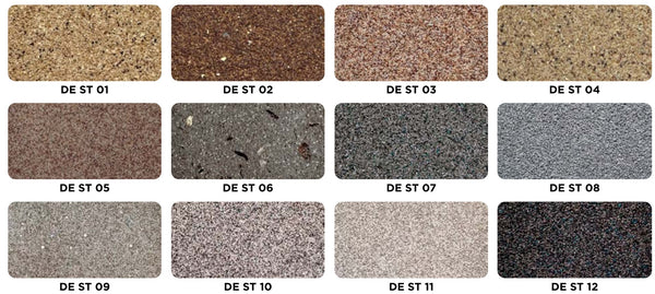 Weber Weberpas design stone vzorník odtieňov