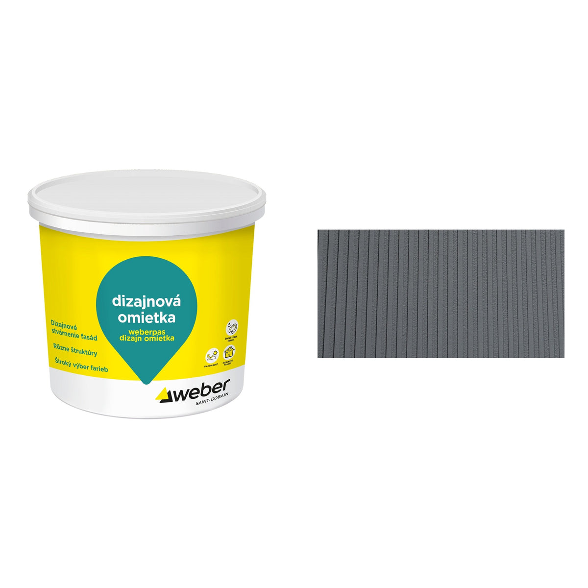 Weber Weberpas dizajn omietka line/art 25 kg