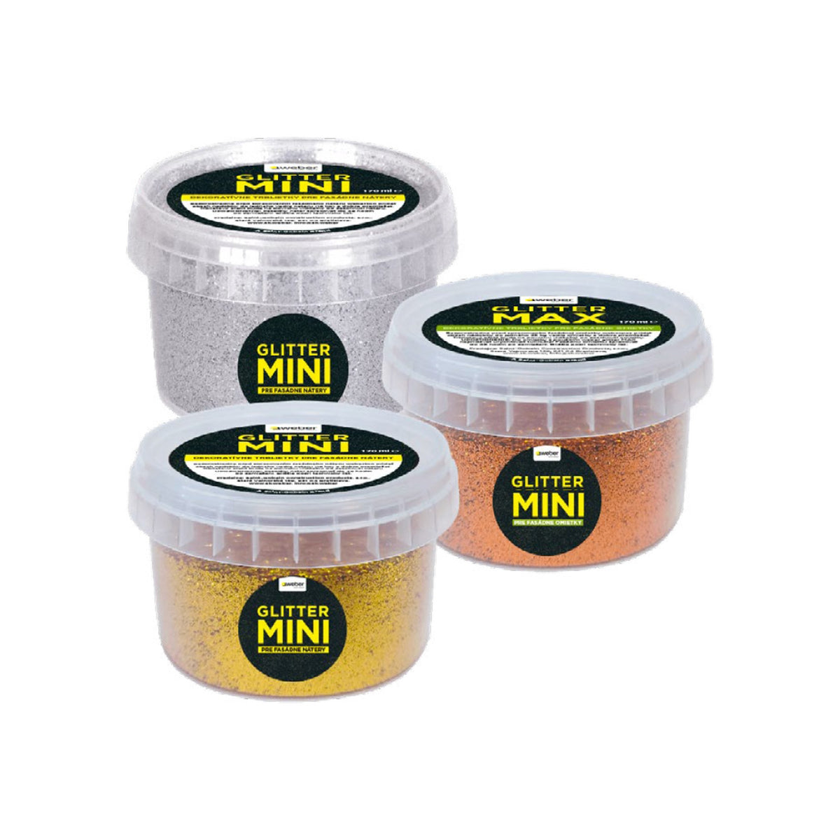 Weber glitter MINI 170 ml