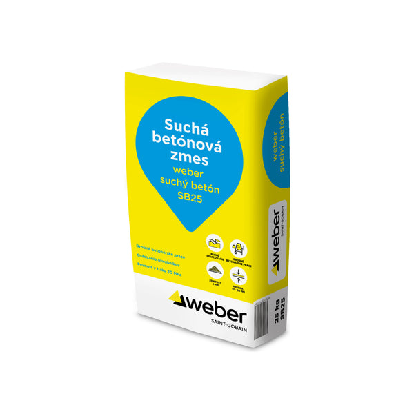 Weber suchý betón 25 kg