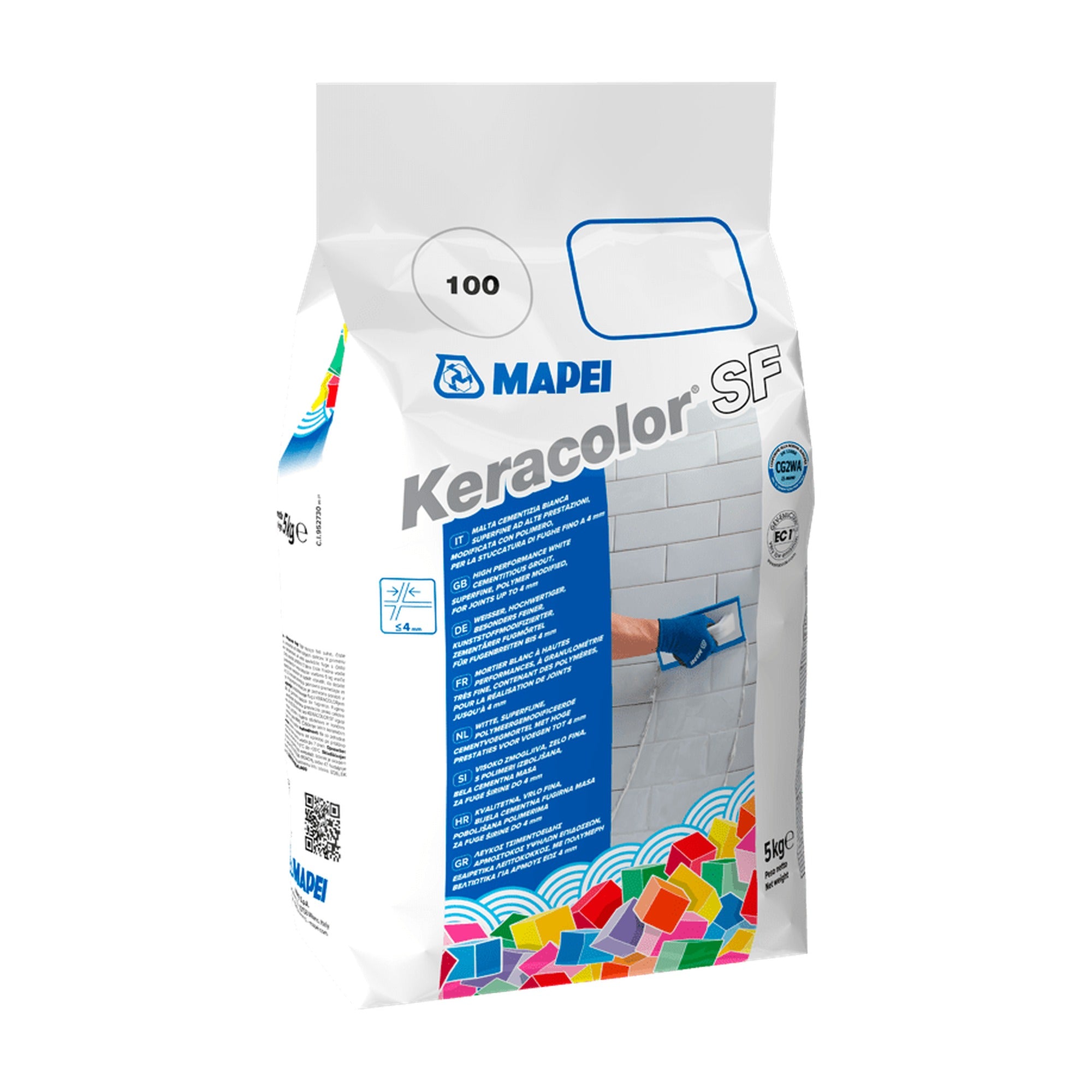 MAPEI Keracolor SF jemnozrnná cementová škárovacia malta na škáry do 4 mm 22 kg