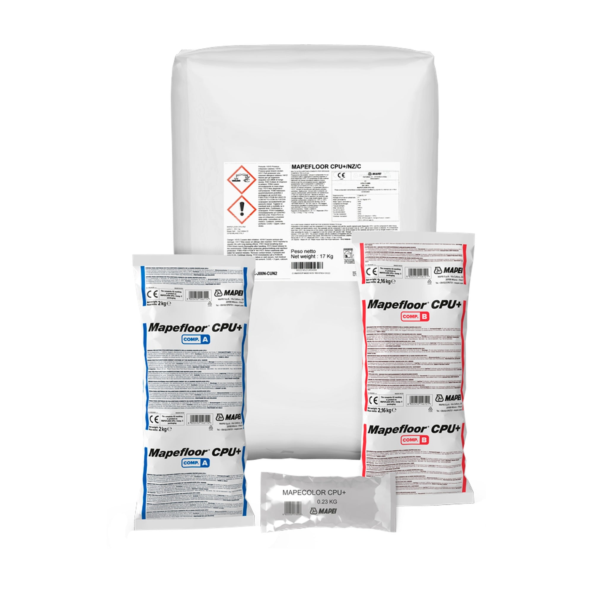 MAPEI Mapefloor CPU+/NZ polyuretán-cementová malta na priemyselné podlahy 4-6 mm 21.16 kg