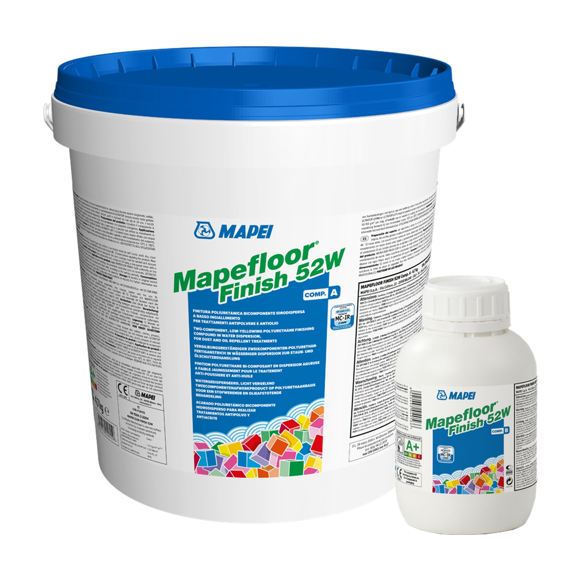 MAPEI Mapefloor Finish 52 W dvojzložkový polyuretánový náter 5.4 kg