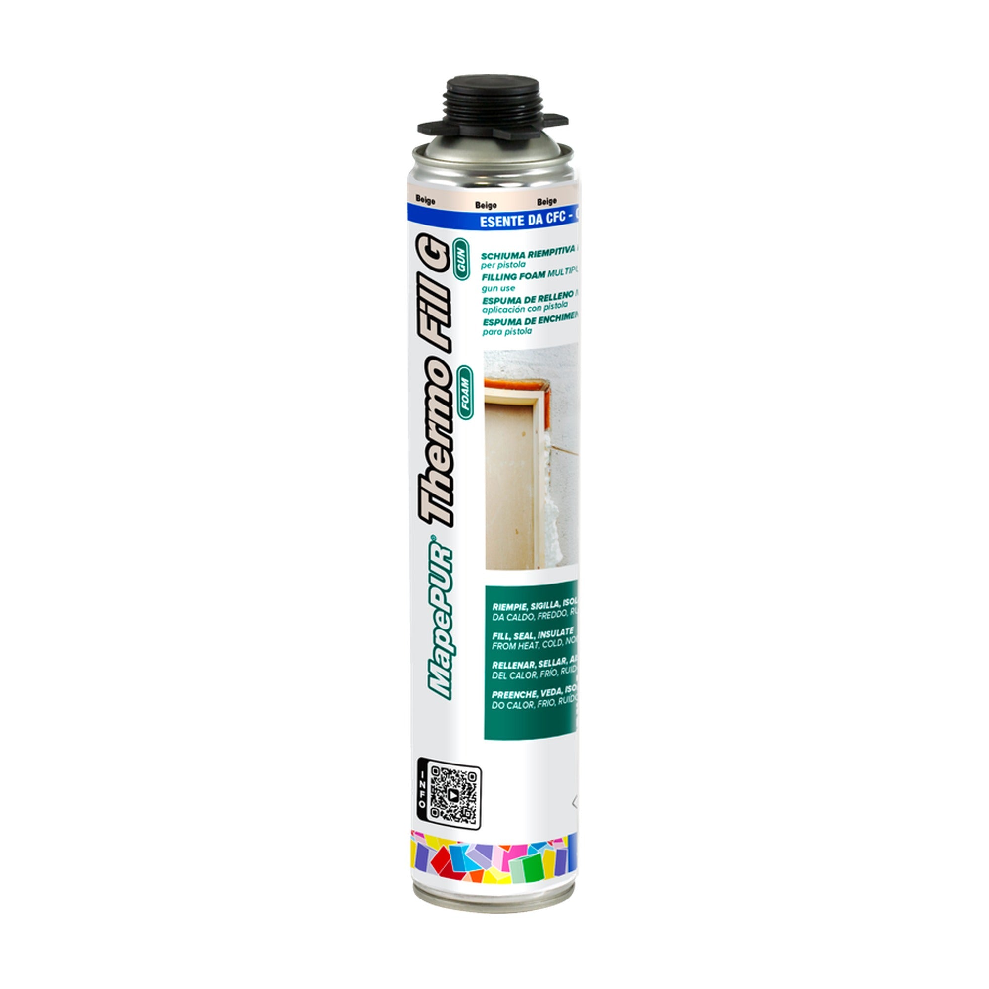 MAPEI Mapepur Thermo Fill G pištoľová PU pena na výplň a izoláciu 750 ml