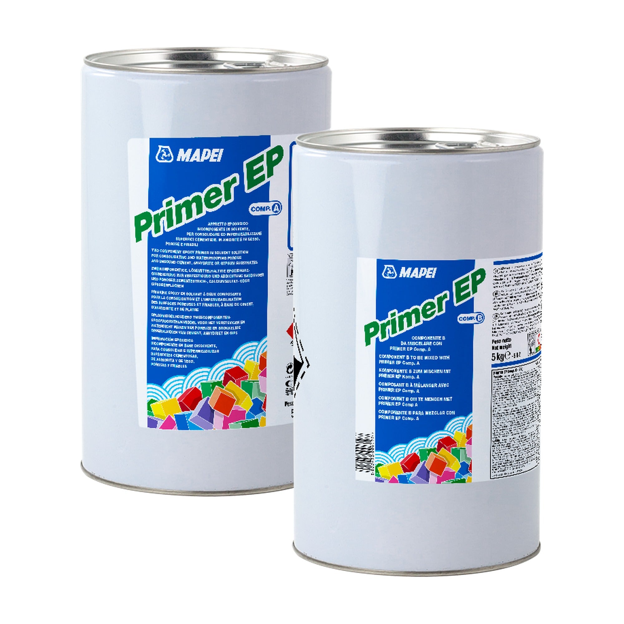 MAPEI Primer EP dvojzložkový epoxidový základný náter 10 kg (zložka A 5 kg + zložka B 5 kg)