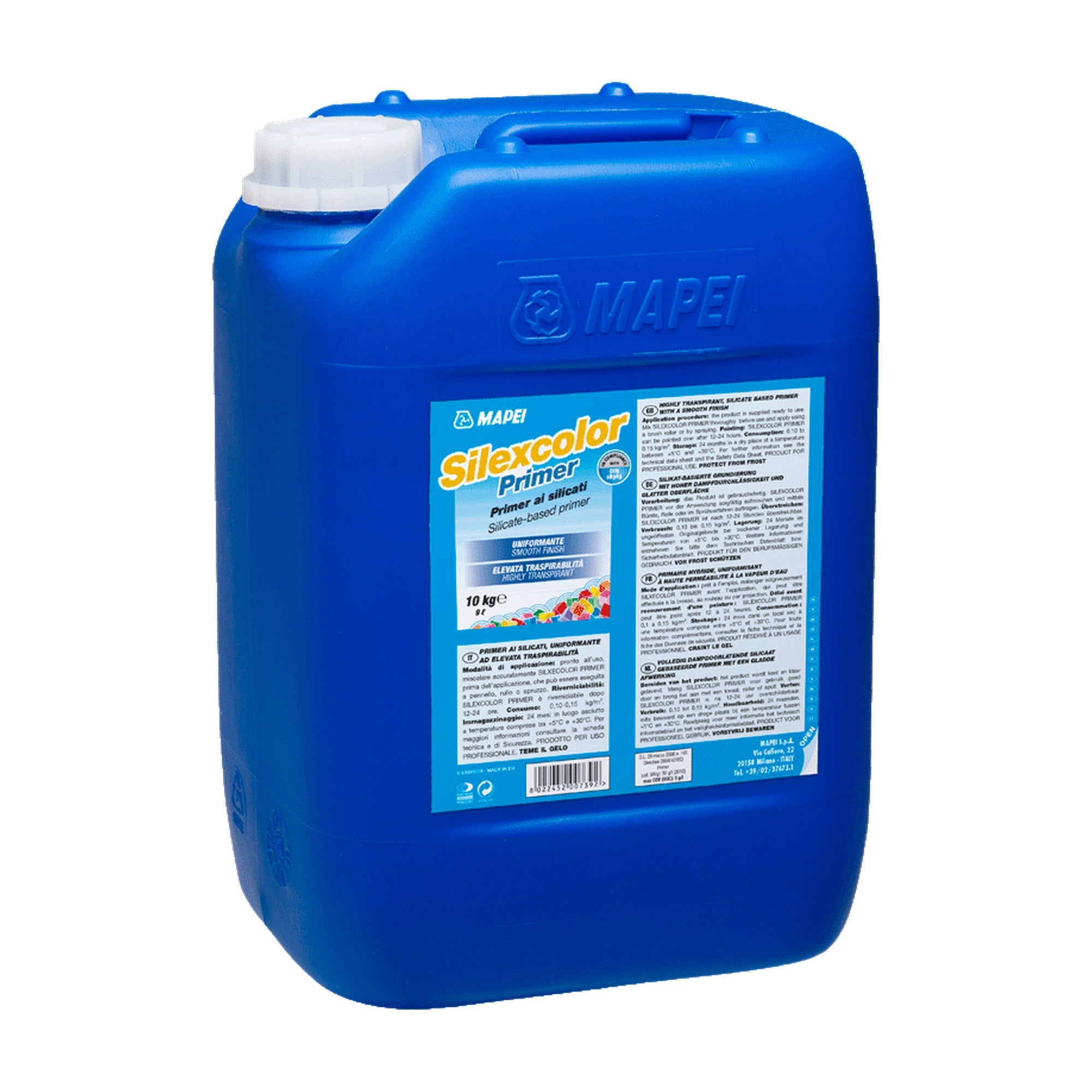 MAPEI Silexcolor Primer silikátový základný náter zjednotenie nasiakavosti podkladu 10 kg