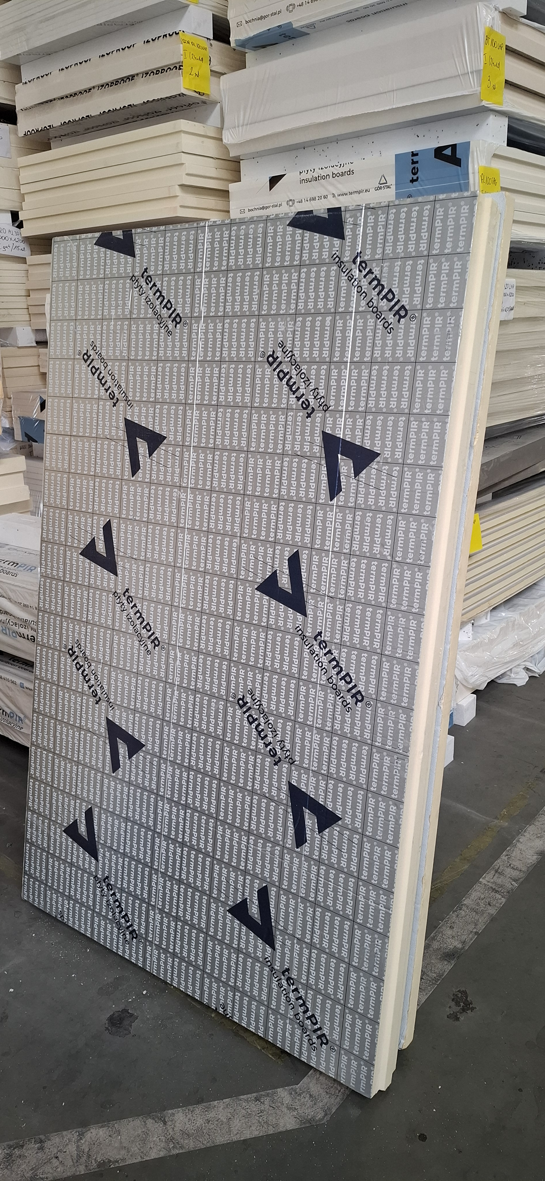 termPIR AL ʎ 0,022 PIR dosky tepelná izolácia 2400x1200mm ukážka1