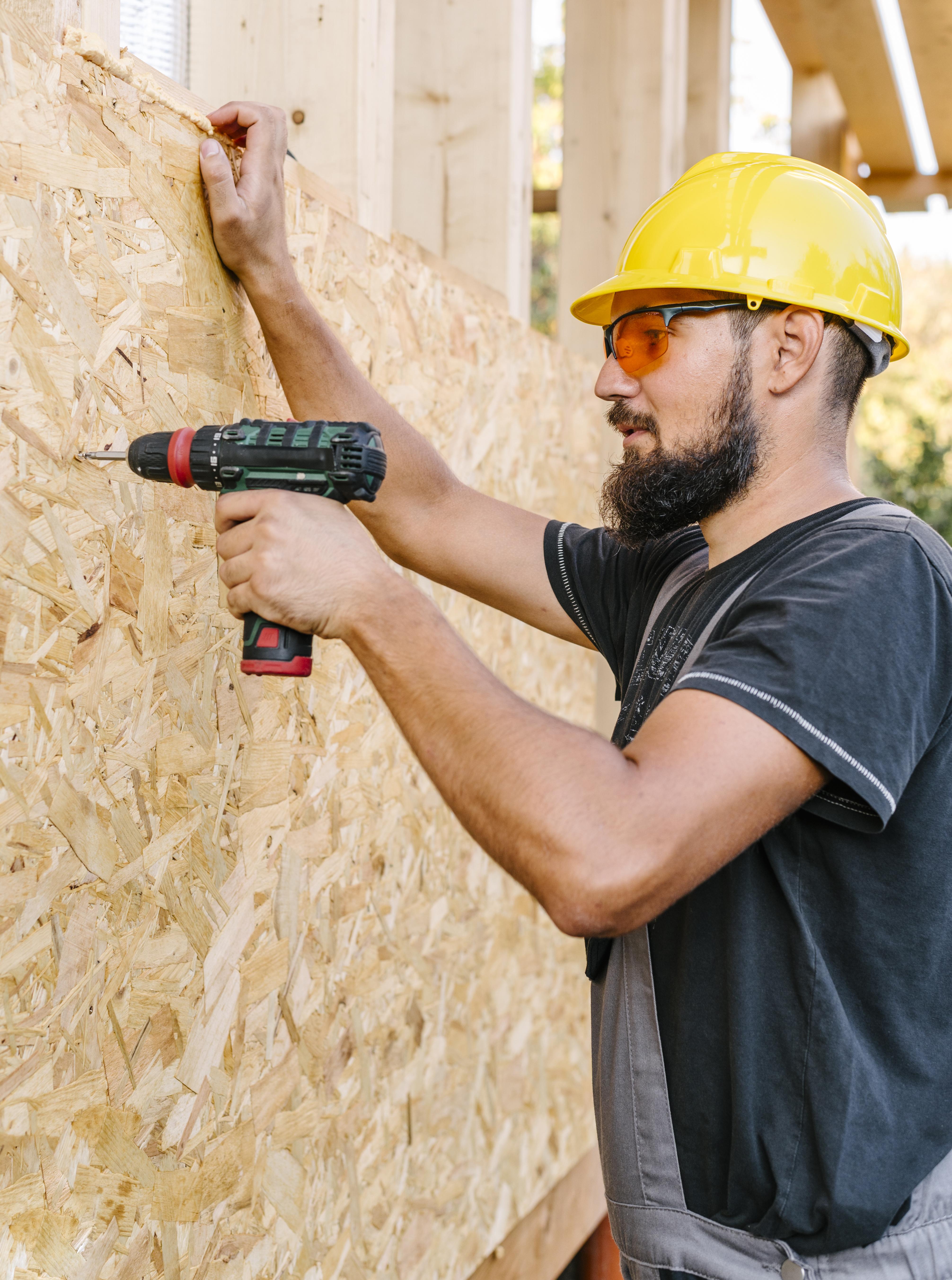 termPIR OSB AL OSB dosky tepelná izolácia 2500x1200mm - aplikácia