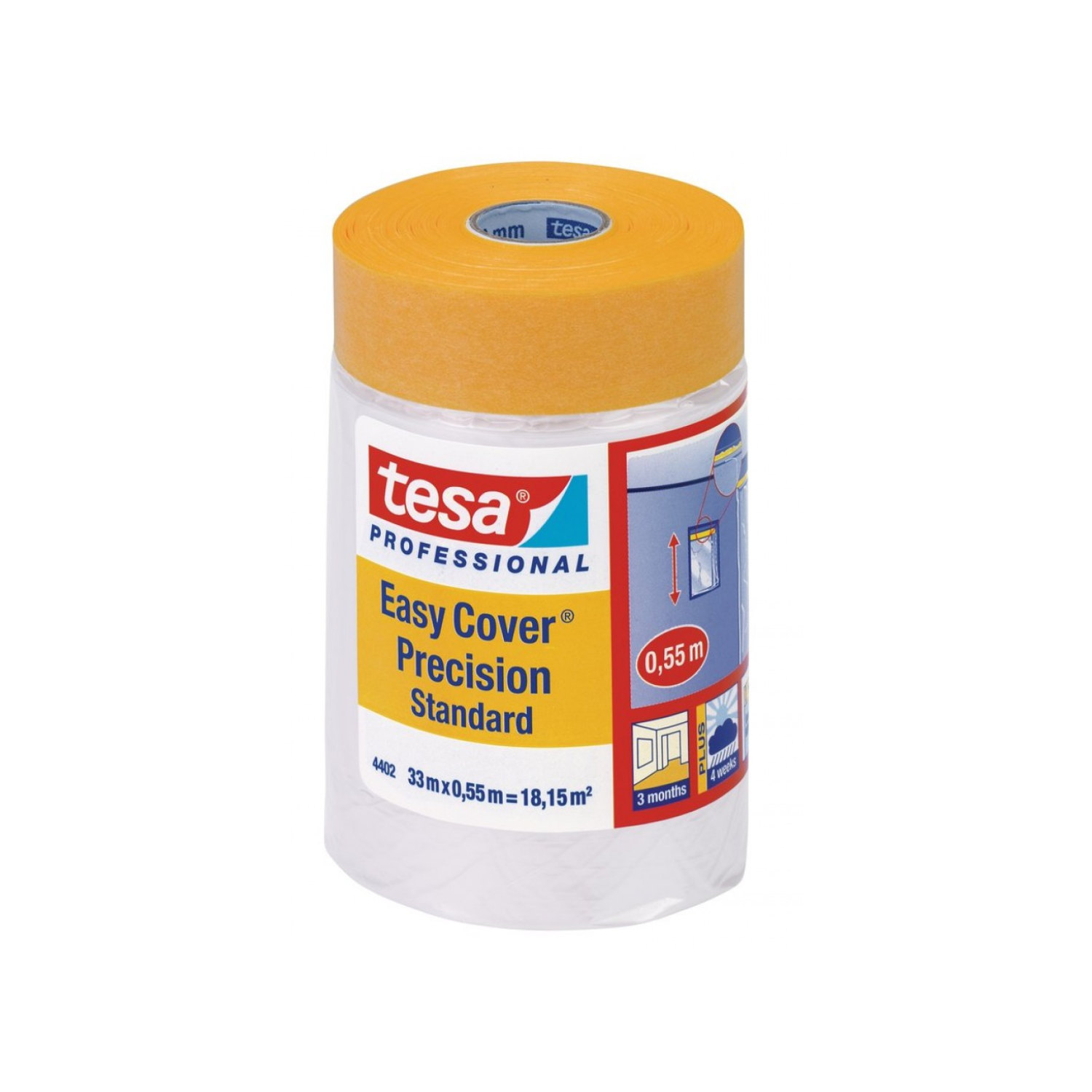 tesa Easy Cover PRECISION STANDARD Zakrývacia fólia 0,55x33m