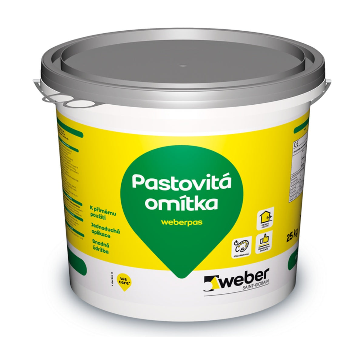 Weber weberpas silikon wood fasádna dizajnová omietka 25 kg