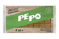 Podpaľovač PE-PO® drevný pevný, 32 ks, rozpaľovač na gril, kachle, krby, pece