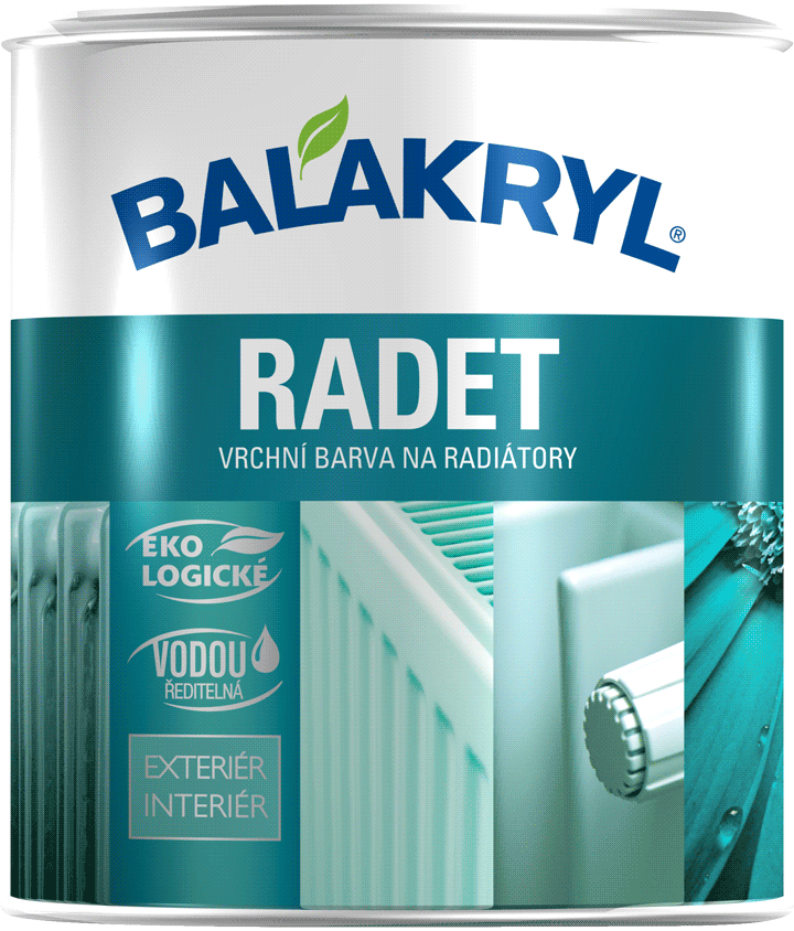 BALAKRYL RADET vrchná farba na radiátory