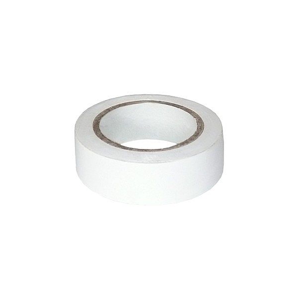 Páska izolačná lepiaca, 19mm x 10m, biela PVC VRCPRO
