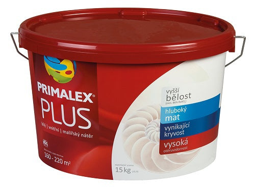 PRIMALEX PLUS Biela interiérová maliarska farba na stenu